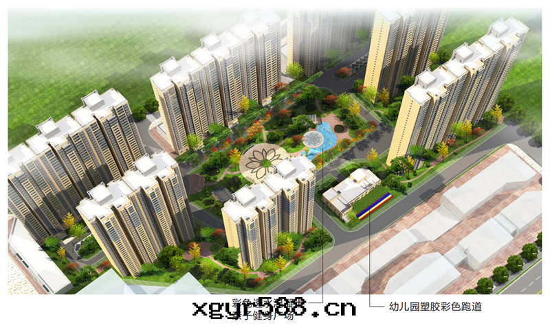 旭光(guāng)小區(qū)綠(lǜ)化(huà)景觀設計(jì)